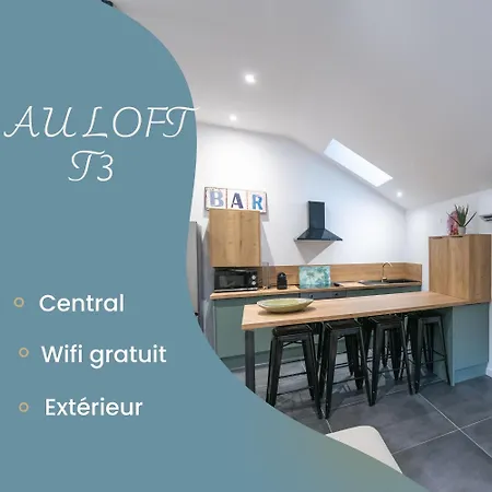 Apartment C&c Au Loft T3 Spacieux Moderne Saint-Etienne (Loire)